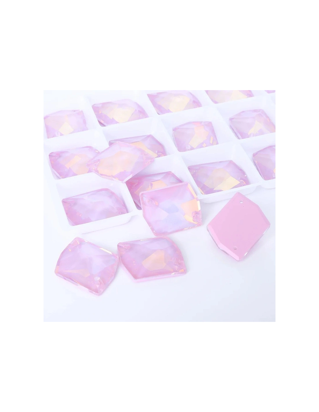 Stone Sew On in Crystal GT Crystal Cosmic mm 20x16 Powder Pink - 1PC