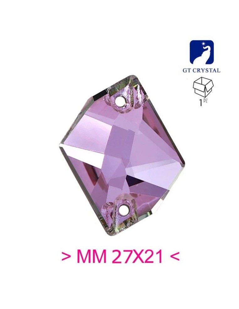 Stone Sew On in Crystal GT Crystal Cosmic mm 27x21 Violet - 1PC