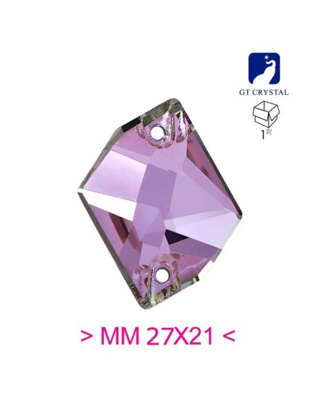 Stone Sew On in Crystal GT Crystal Cosmic mm 27x21 Violet - 1PC