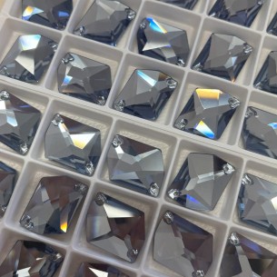 Pietra da Cucire in Cristallo GT Crystal Cosmic  mm 20x16 Light Sapphire - 1PZ 2
