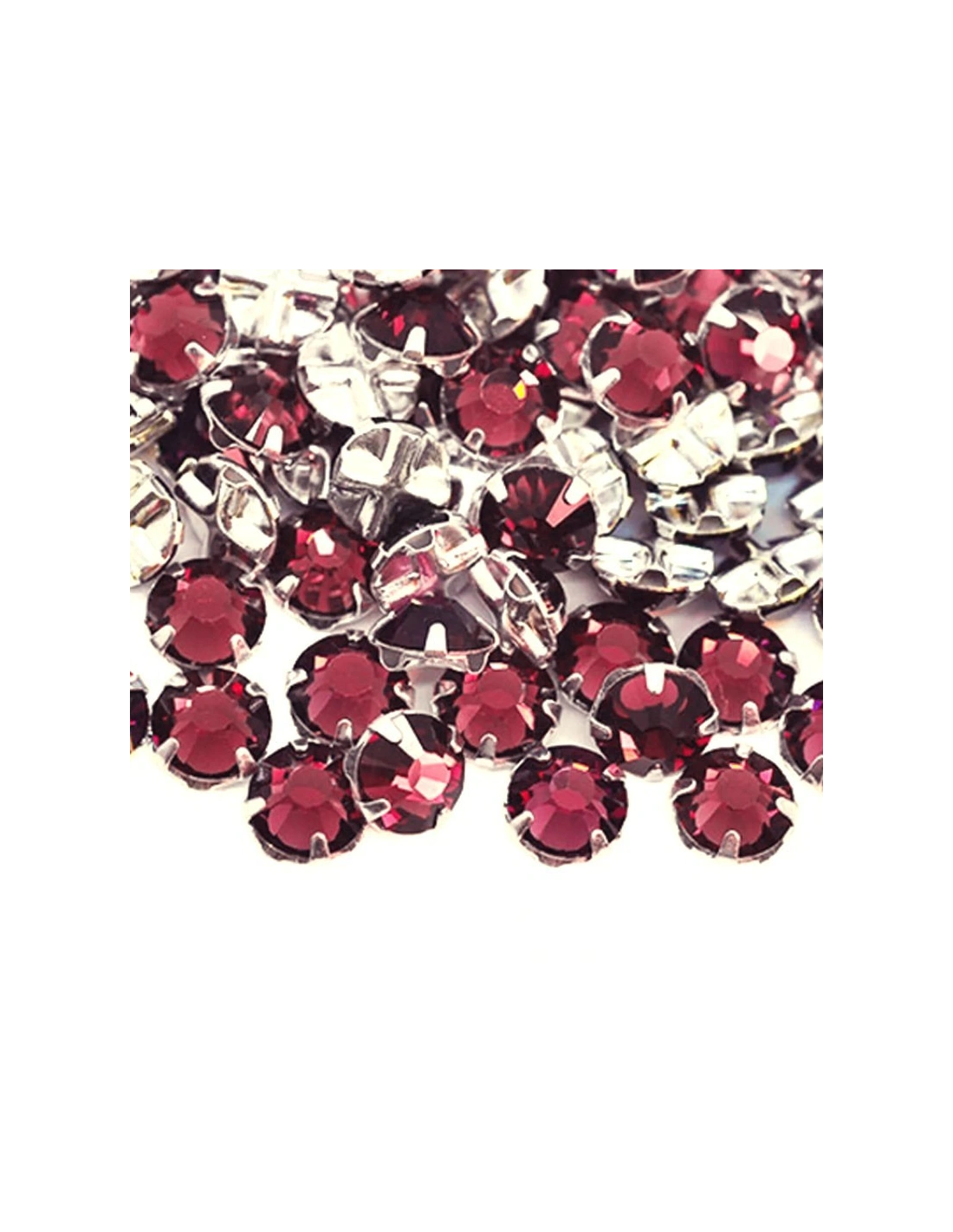 Rosetta GT Crystal ss 30 (mm 6,5)Rose -Silver - 24PZ