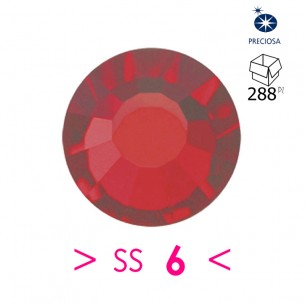 Preciosa Strass Termoadesivi ss 6  Lt. Siam - 288PZ
