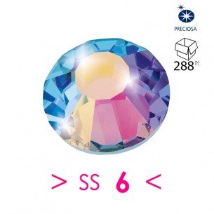 Preciosa Strass Termoadesivi ss 6  Crystal AB - 288PZ