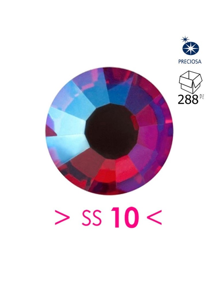 Preciosa Strass Termoadesivi ss 10 Lt. Siam AB - 288PZ