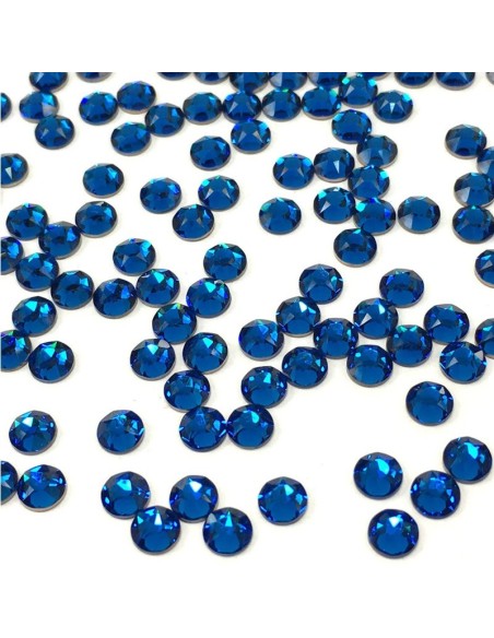 Strass Swarovski XIRIUS Rose ss 20  Capri Blue - 144PZ - Strass termoadesivi