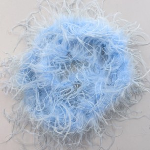 Boa Ostrich Feather Aqua -... 2