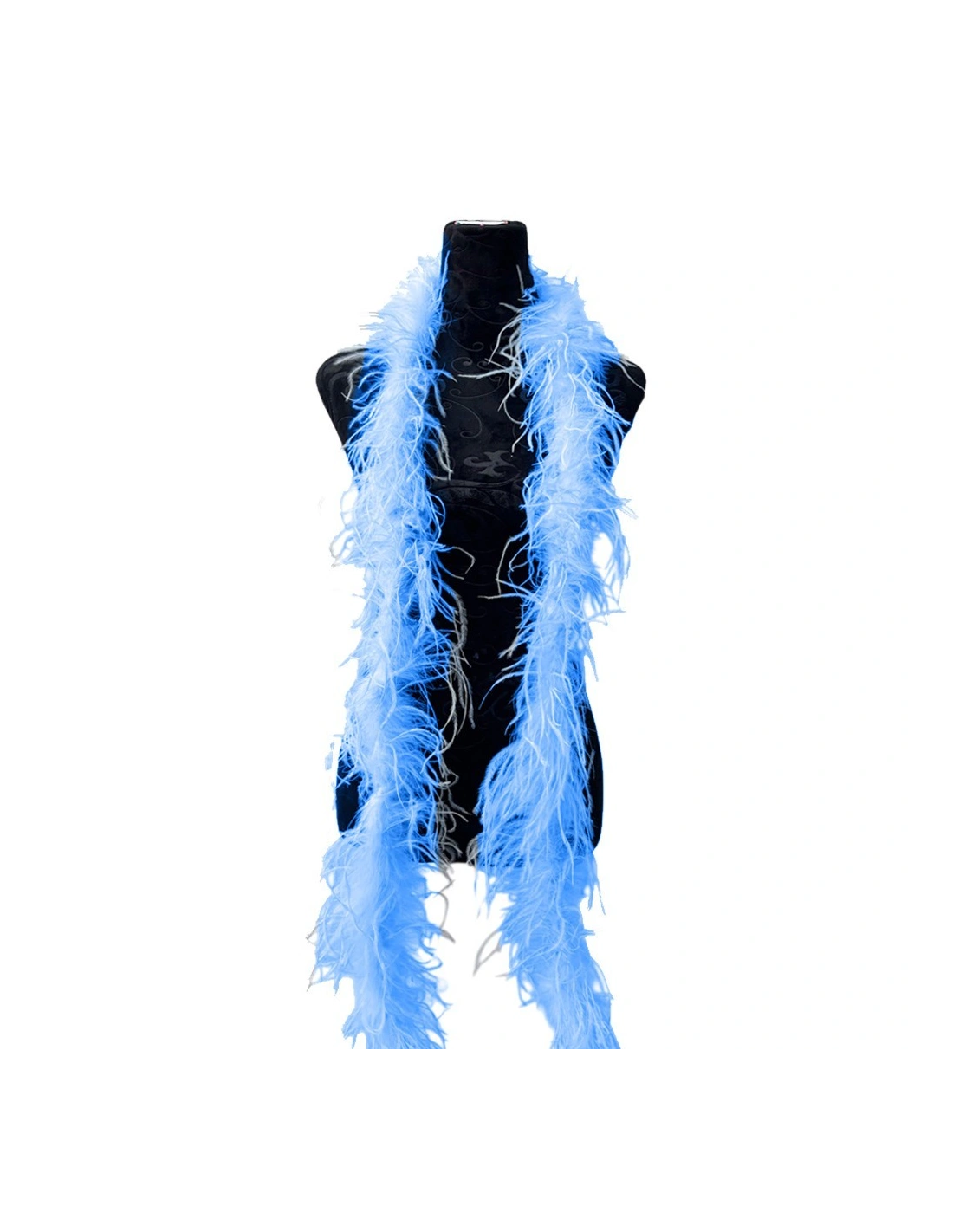 Boa Ostrich Feather Sky - Pack of 2 mt.