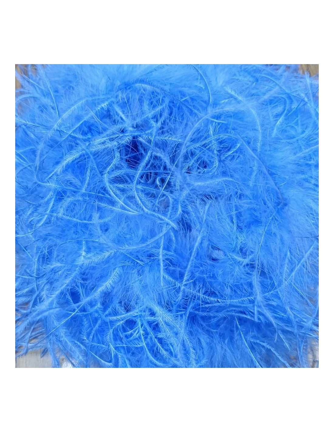 Boa Ostrich Feather Sky - Pack of 2 mt.