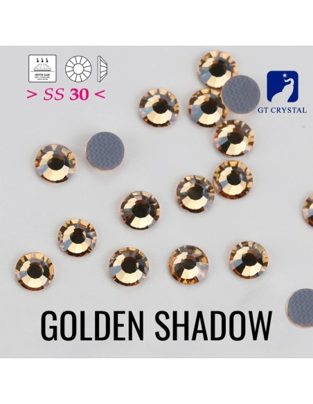 Strass GT Crystal Termoadesivi ss 30 Golden Shadow - 144PZ