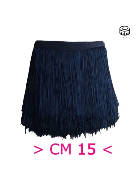 Tripolino Fringe cm 15 Blue - Pack of 1 mt.