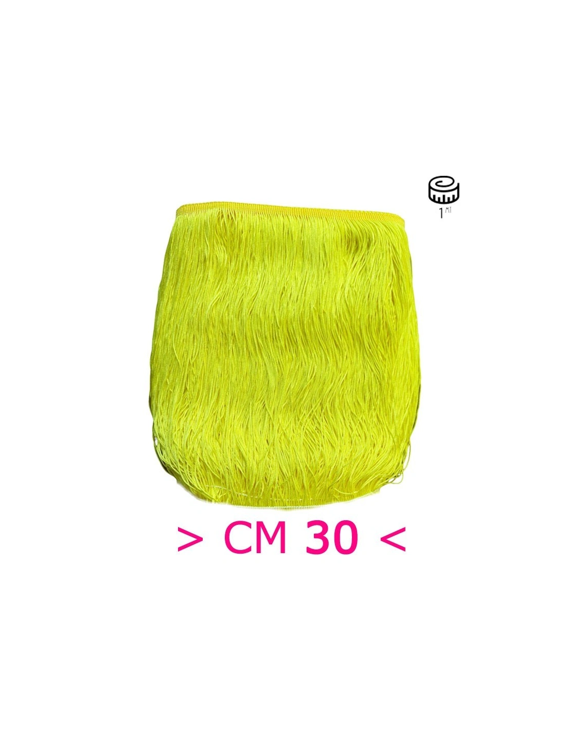 Tripolino Fringe cm 30 Yellow  - Pack of 1 mt.