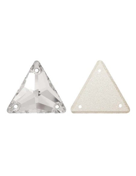 Pietra da Cucire in Cristallo GT Crystal Triangolo mm 16 Crystal - 1PZ