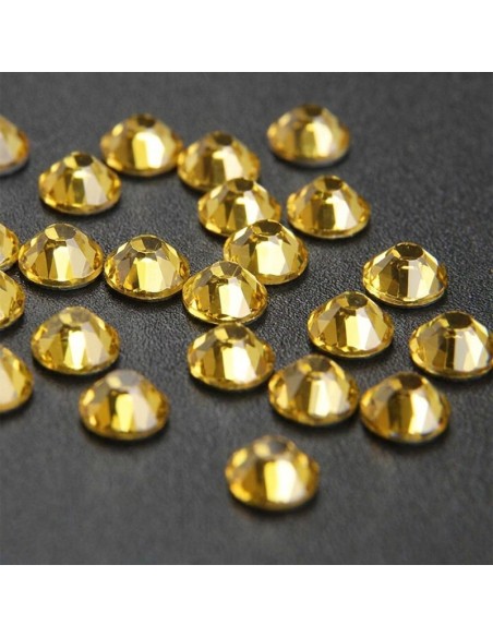 Strass GT Crystal Termoadesivi ss 20  Lt. Topaz - 144PZ
