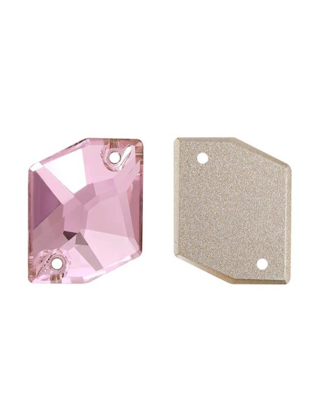 Pietra da Cucire in Cristallo Cosmic mm 20x16 Light Rose - 1PZ