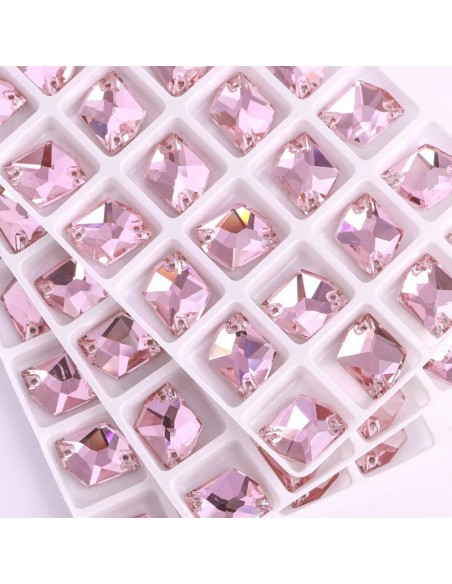 Pietra da Cucire in Cristallo Cosmic mm 20x16 Light Rose - 1PZ