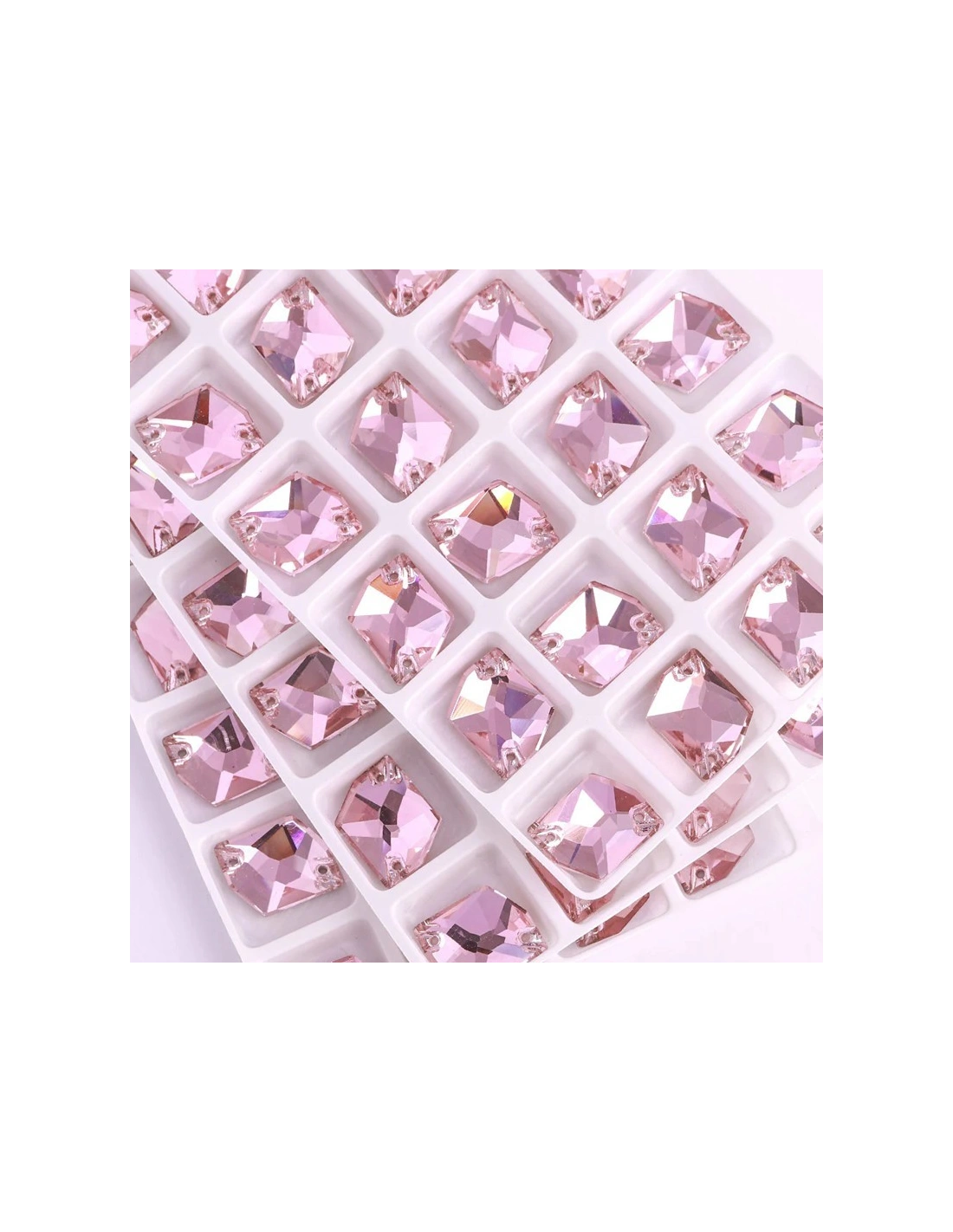 Stone Sew On in Crystal Cosmic mm 20x16 Light Rose - 1PC