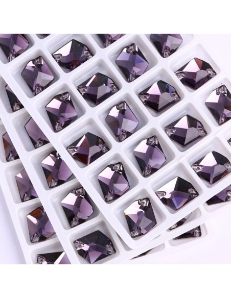 Stone Cosmic Swarovski mm 20x16 Crystal Golden Shadow - 1PC - Stone to be sewn all crystal