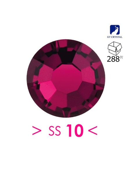 Strass GT Crystal Termoadesivi ss 10 Ruby - 288PZ