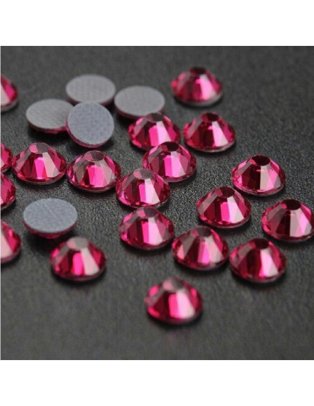 Rhinestones GT Crystal Hotfix ss 10 ruby - 144 pcs - Hotfix Strass