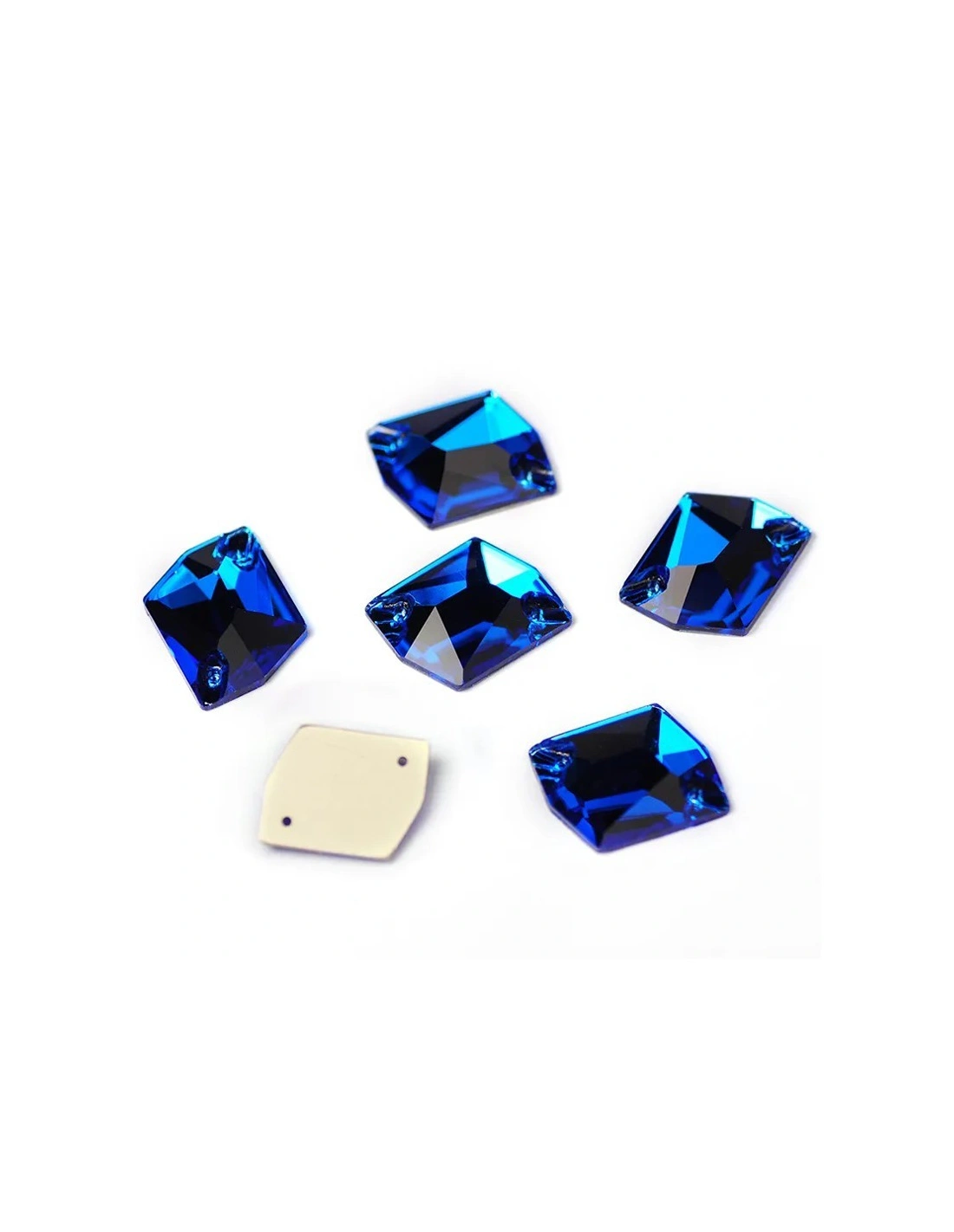 Stone Sew On in Crystal GT Crystal Cosmic mm 27x21 Capri Blu - 1PC