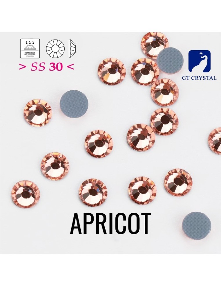 Strass GT Crystal Termoadesivi ss 30 Apricot - 144PZ