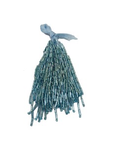 Bugles Tufted 50 strands Aqua - cm 7 pack - 50 strands.
