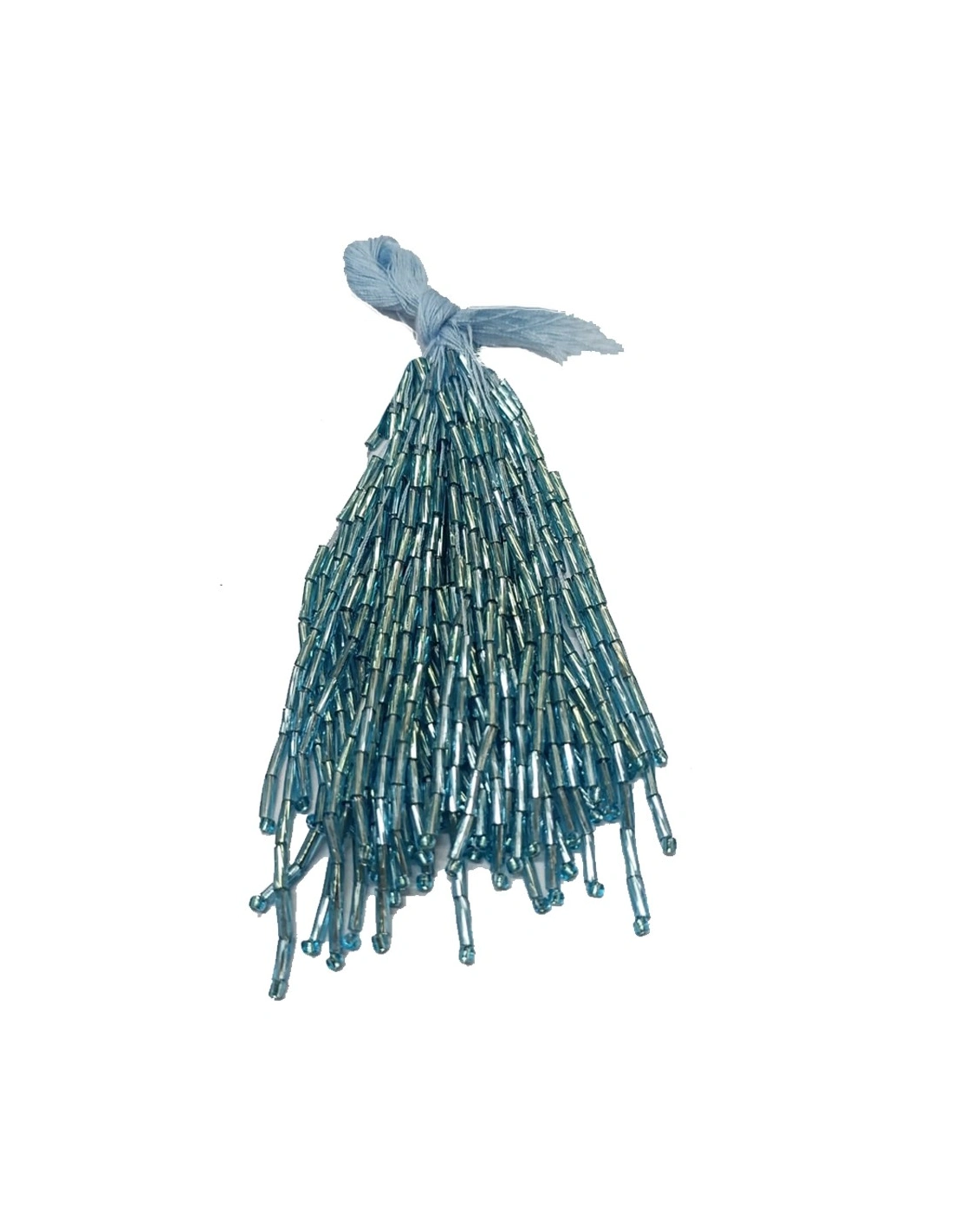 Fringes sewing bugles Aqua Pack - 1MT. - Fringes and Feathers