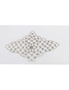 Rete per Capelli in Catena Strass Crystal cm 39x20