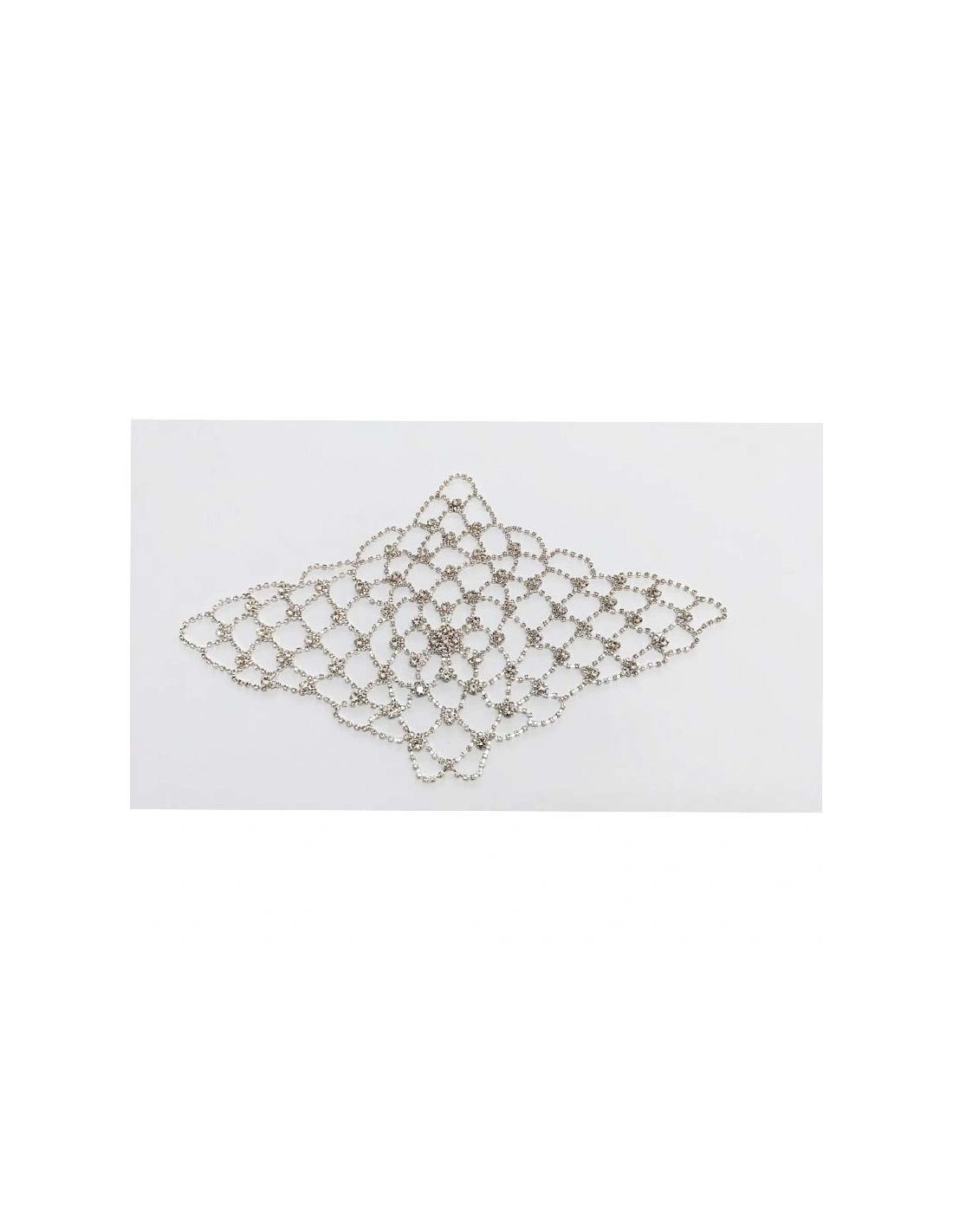 Rete per Capelli in Catena Strass Crystal cm 39x20