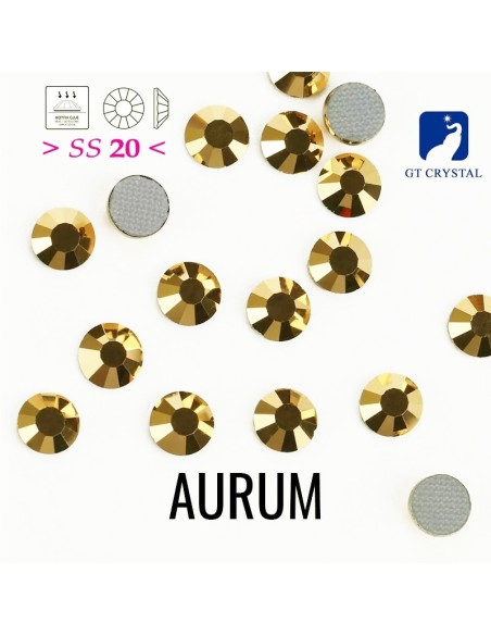 GT Crystal Strass termoadesivi ss20 1440 Pezzi / Aurum