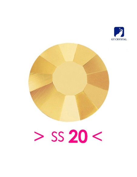 GT Crystal Strass termoadesivi ss20 1440 Pezzi / Aurum