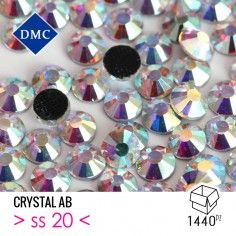 1400 strass thermocollant ss20/5 mm DMC MC Quality Light Colorado Topaz thermiques Hotfix Rhinestone HTF Crystal Glass