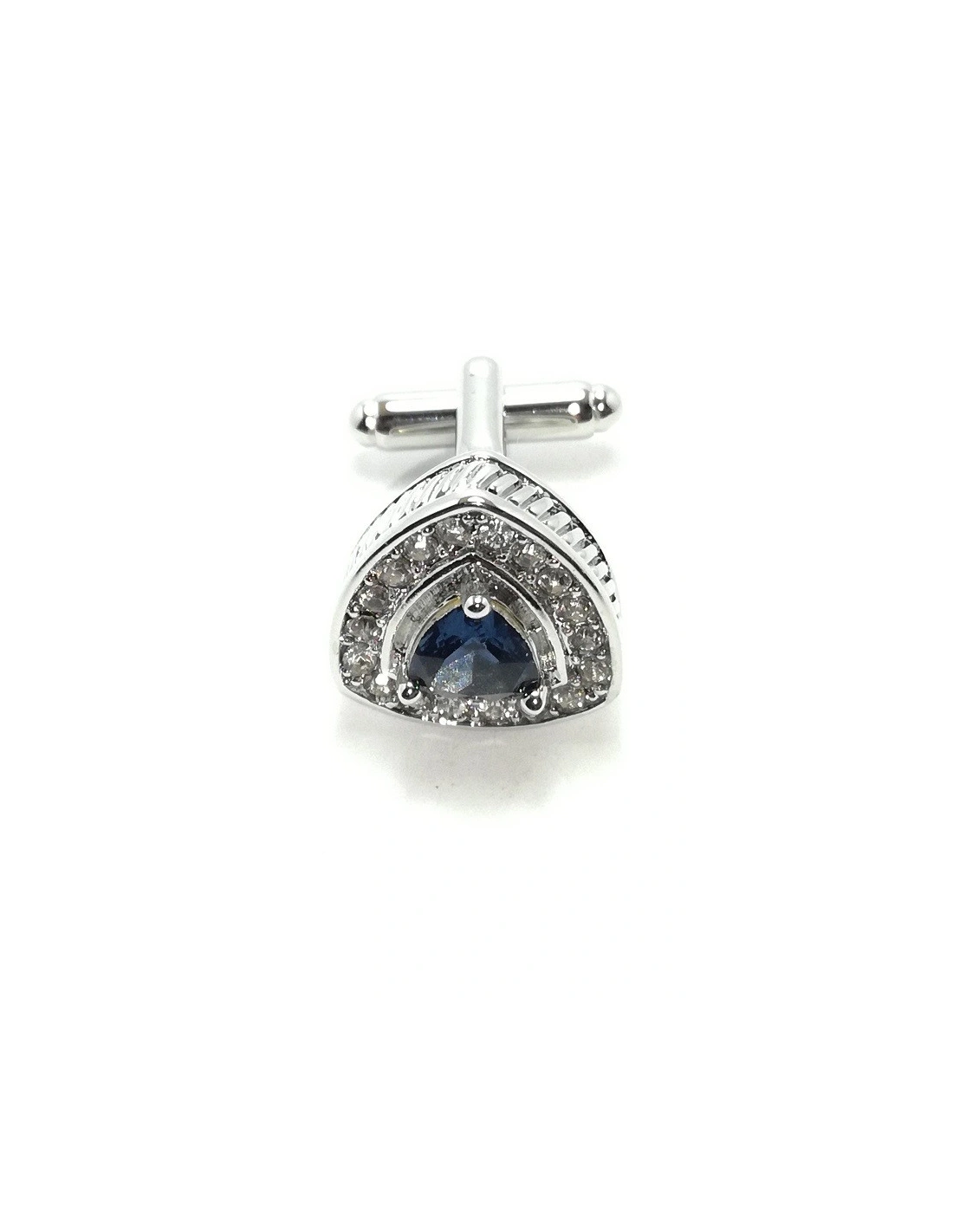 Gemelli da polso  Pietra Montana-Strass Crystal-Silver - Decorazioni per abiti