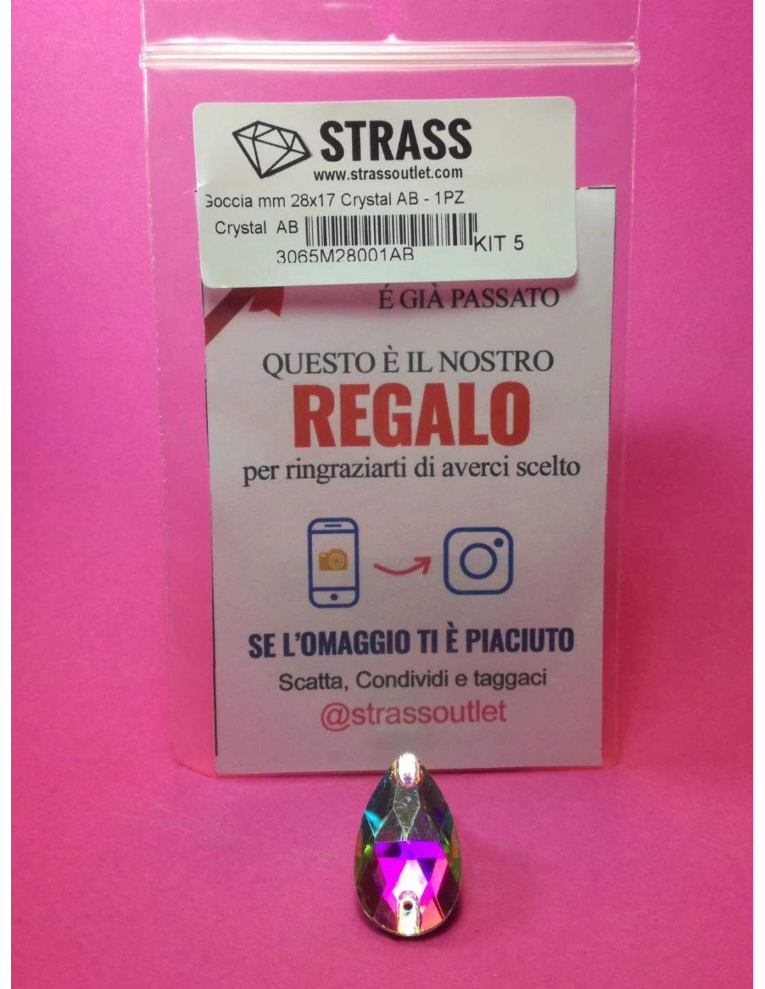 KIT TEST PRODOTTI "GT CRYSTAL" - GT CRYSTAL