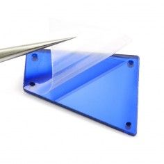 Specchietti da cucire varie forme Blu pacco - 30PZ 2