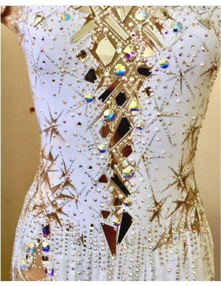 gold sewing mirrors for body