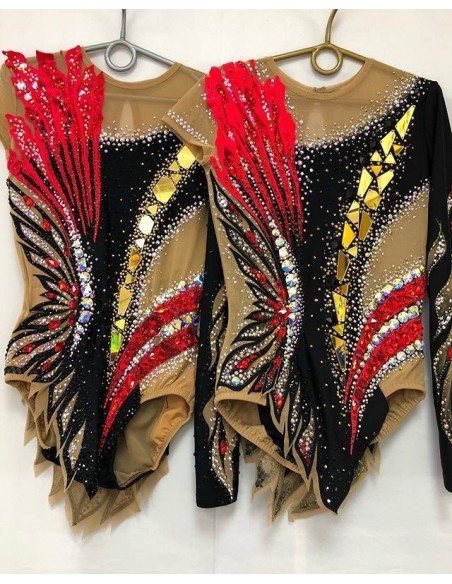 gold sewing mirrors for body
