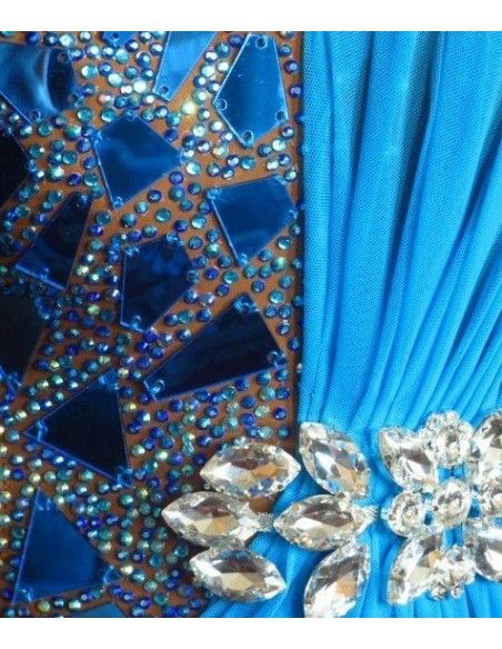 blue sewing mirrors for body