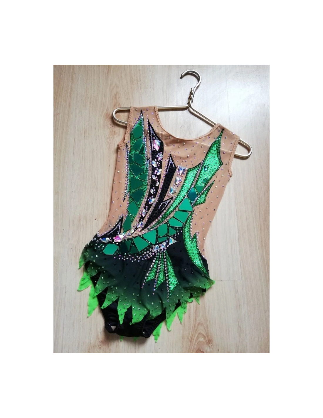 specchietti da cucire verde per body