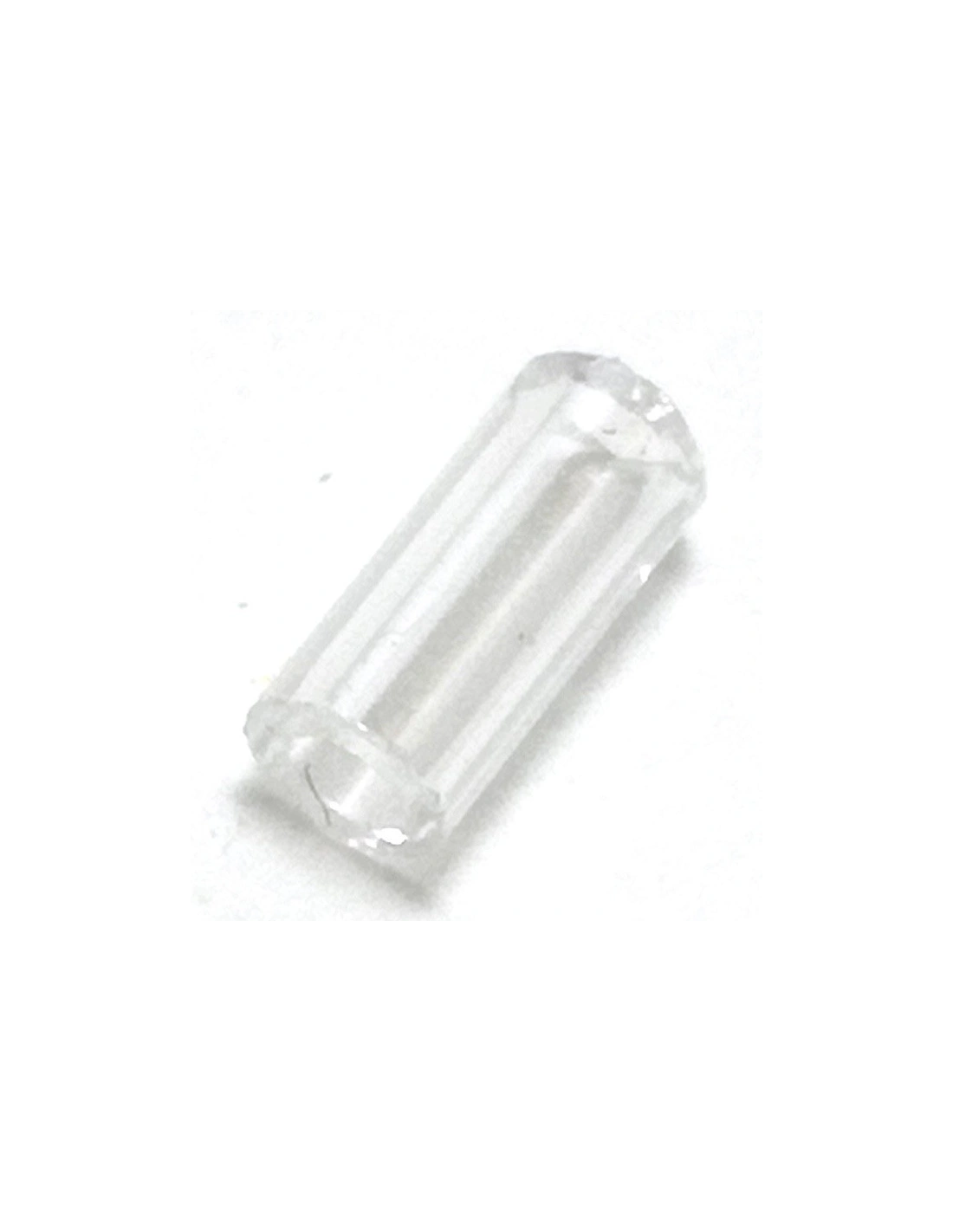 Bugle Round Preciosa 3” (mm 6,7) Crystal - 100GR - Rocailles and bugles
