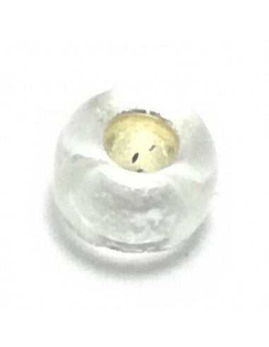 Corallino Preciosa 11/0 (mm 2,1) Crystal-Argento - 100GR Corallino Preciosa 11/0 (mm 2,1) Crystal-Argento - 100GR