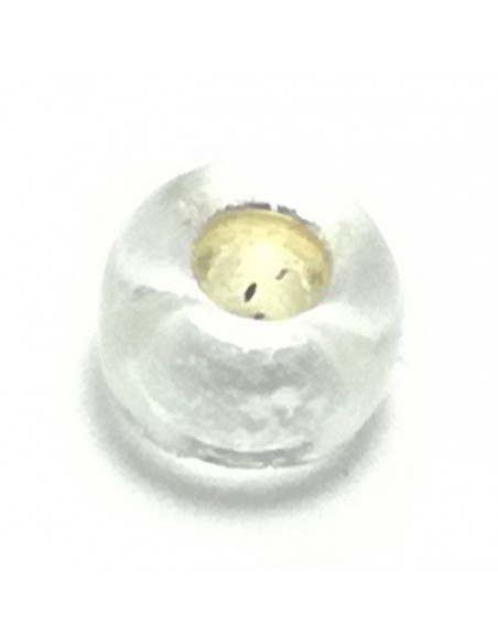 Corallino Preciosa 11/0 (mm 2,1) Crystal-Argento - 100GR Corallino Preciosa 11/0 (mm 2,1) Crystal-Argento - 100GR