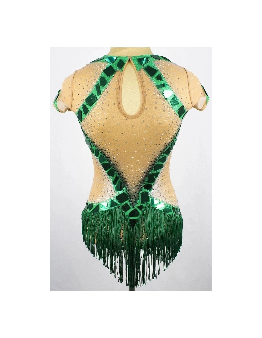specchietti da cucire verde per body