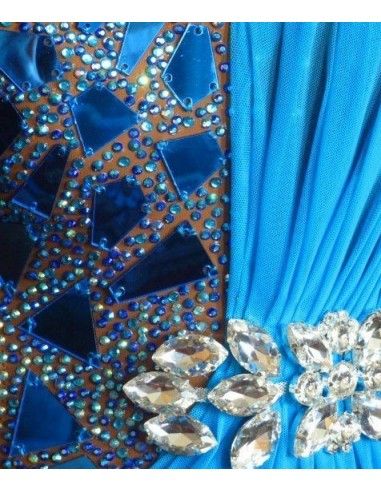Blue sewing mirrors for body Blue sewing mirrors for body