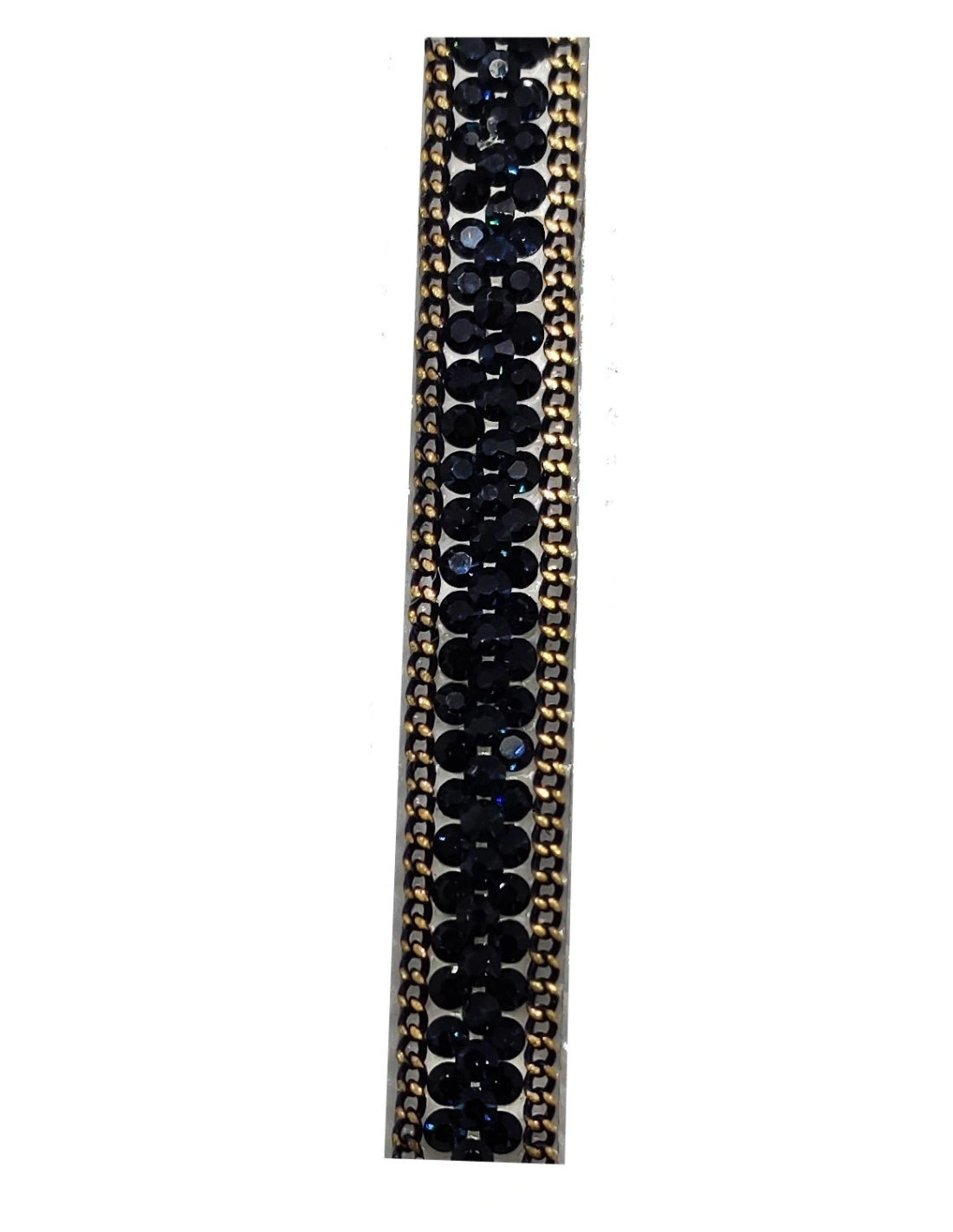 Bordura Strass Gioiello Termoadesiva mm 8 Montana - 1M