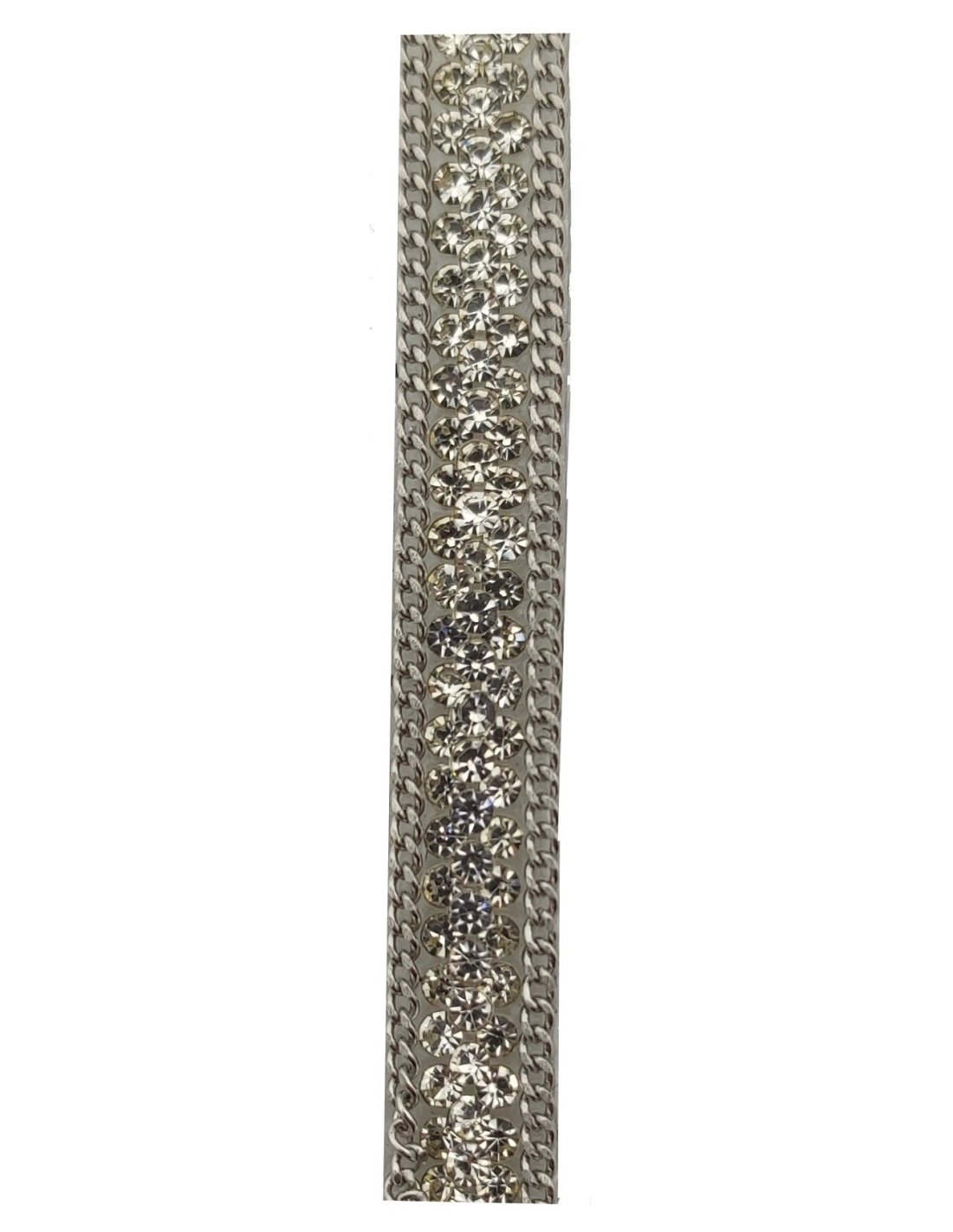 Border Rhinestones  Hotfix jewel 8 mm Crystal - 20 CM - Rhinestone chains
