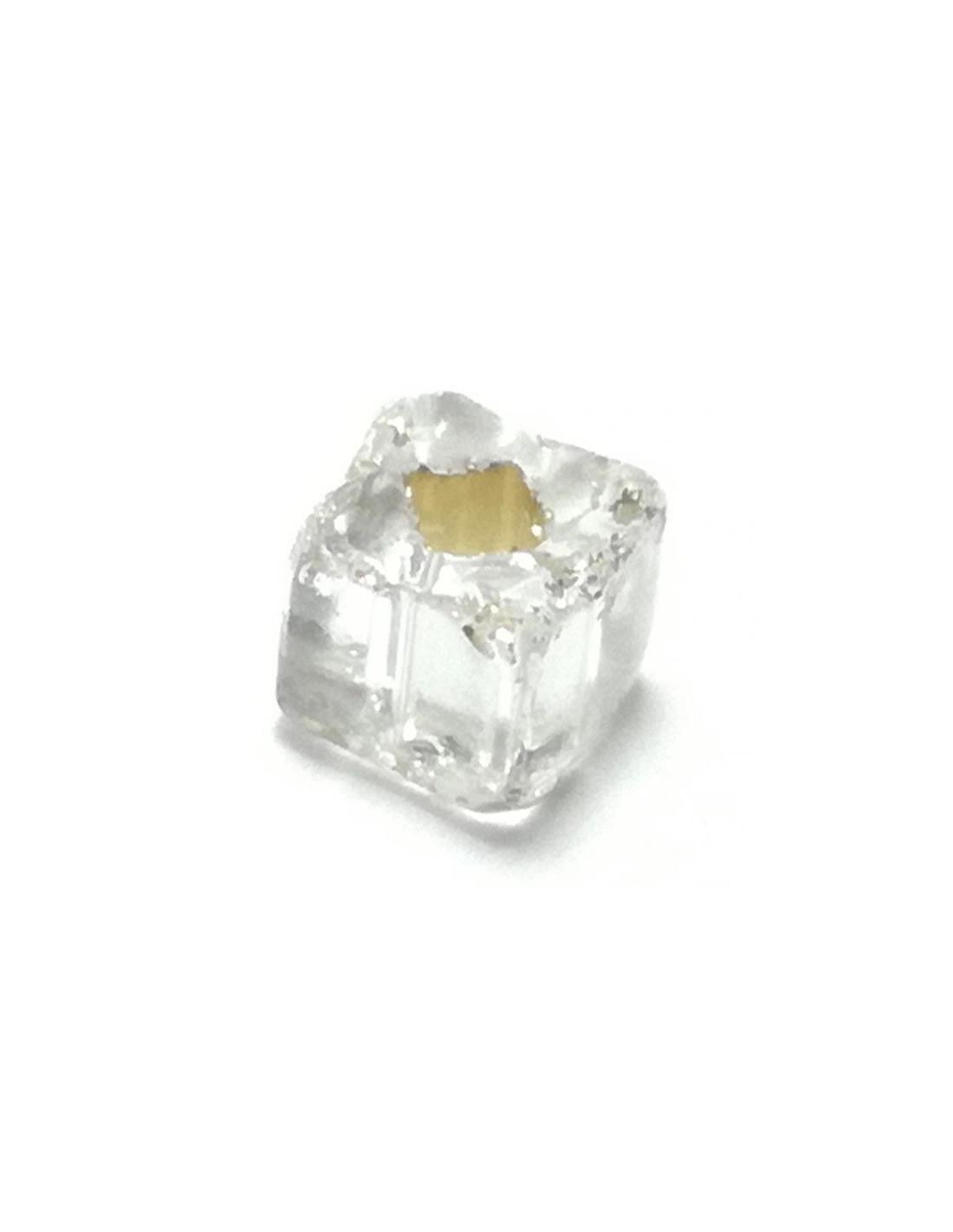 Tubo Quadro Preciosa mm 2x2 Crystal-Argento - 100GR - Corallini e canottiglie