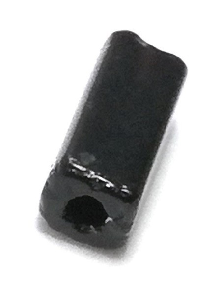 Tubo Quadro Preciosa mm 4x2 Nero Lucido - 100GR - Corallini e canottiglie