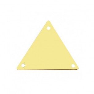 Specchietto da cucire forma Triangolo mm 30 Oro - 10PZ 2