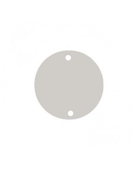 Specchietto da cucire  in acrilico rotondo mm 30 argento Specchietto da cucire  in acrilico rotondo mm 30 argento